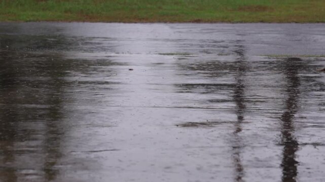 Wet rainy Saturday in May, much needed rain to help end the drought!