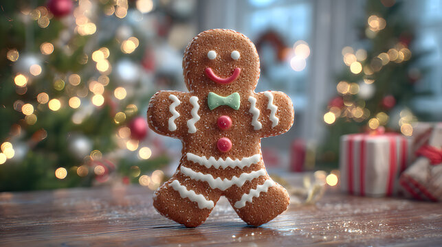 christmas gingerbread man	
