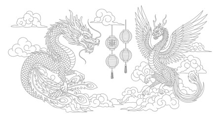 Fototapeta premium dragon