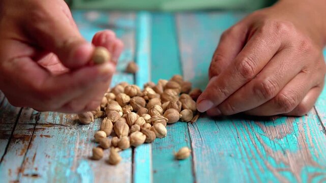 Kapulaga (Amomum compactum, round cardamom). A type of spice native to Indonesia from the ginger family which is used as a cooking spice and traditional medicinal plant.