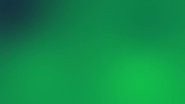 Abstract Green Fluid Gradient Animated Background with Smooth Motion