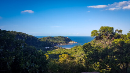 View from Arthur Bay Lookout © Kirsty Nadine