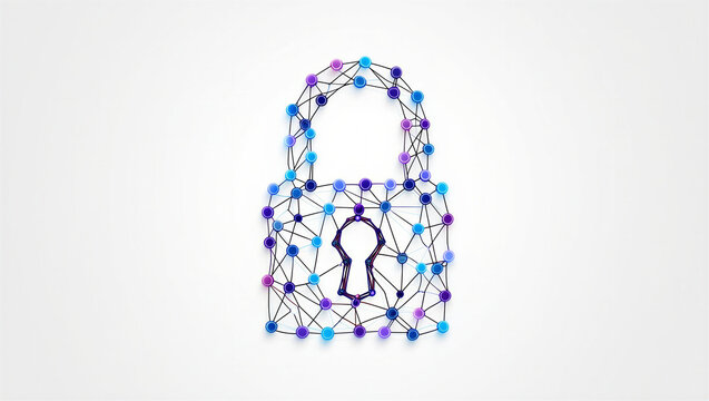 Abstract blue background with a water splash and drop design featuring a vector icon for a business communication concept World Password Day