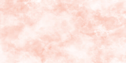 Obraz premium abstract watercolor background with clouds, brown or pink clouds texture with various cloudy stains, Soft peach or brown watercolor texture background with subtle gradient effect for design.