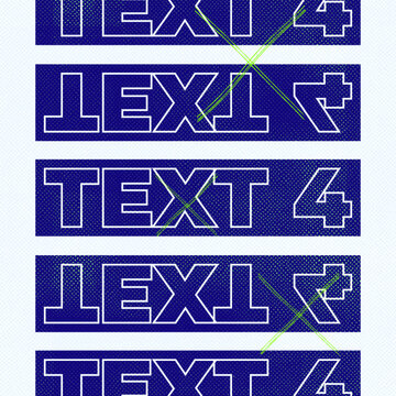 Square Stomp Grunge Text Intro for Social Media Fashion Ads