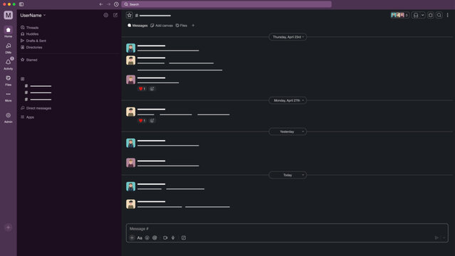 Chat Messenger App Template