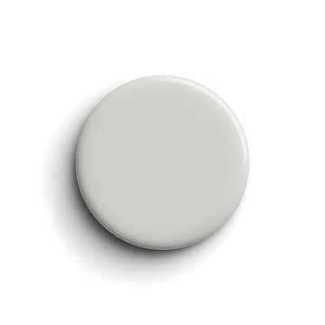 lucid origin A highly realistic mockup of a blank pin badge round button pin