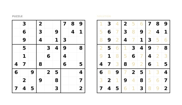 General Sudoku for Kids - Fun and Educational - E3F