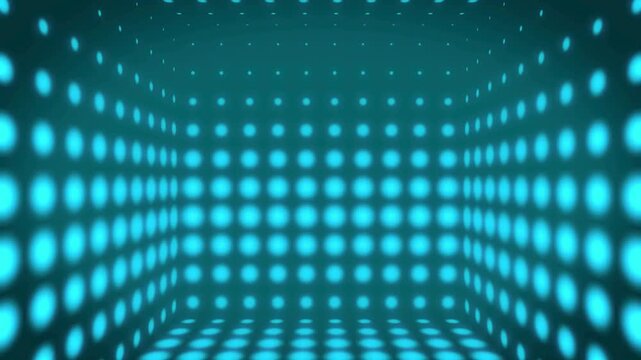 Blue dots on a dark background.