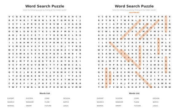 Creative Graduation Word Search for Educators - CNB