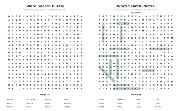 Engaging Word Search for Family Gatherings - F82