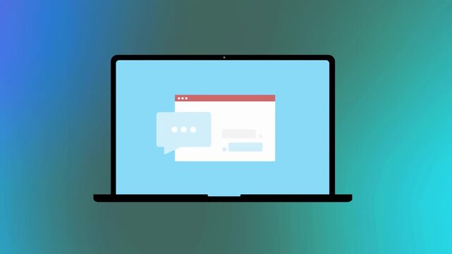 Laptop displaying web browser windows.