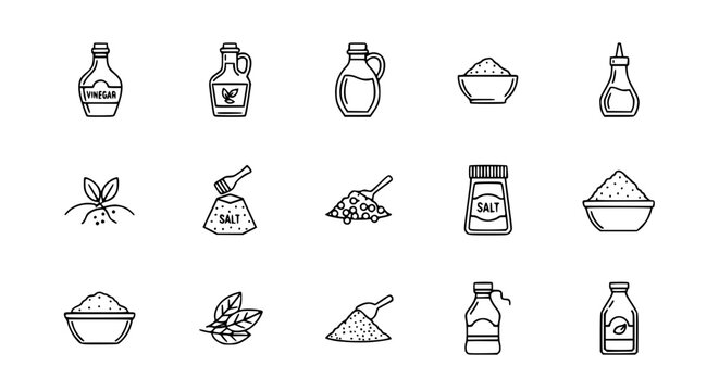 Condiments Icon Vector Condiments Icons Images – Browse 109,069 Stock Photos, Vectors, and ...