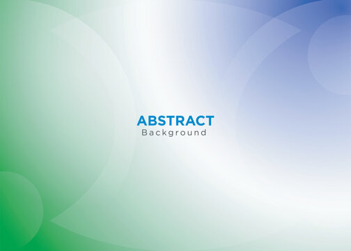 Abstract gradient green and blue background with geometry shape or soft backdrop wallpaper for flyer banner presentation