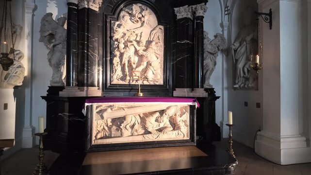 Tomb Of Saint Boniface In Fulda Cathedral Crypt