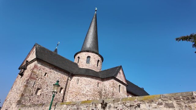Ancient Michaelskirche Church In Fulda Germany