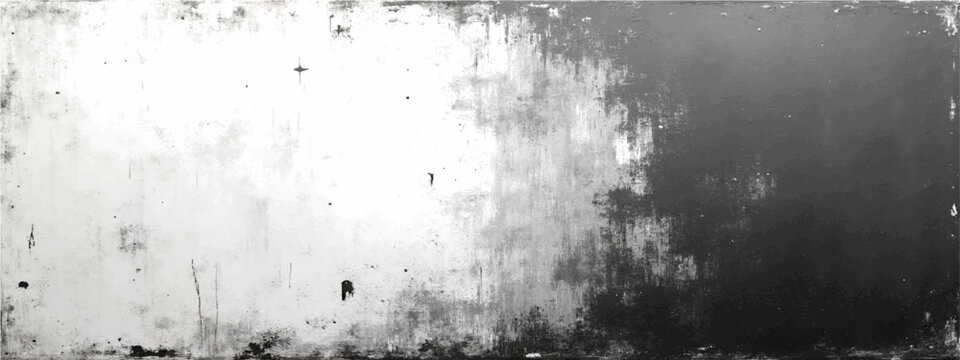 Vector Abstract monochrome textured wall weathered, evokes sense history and age. Capturing rustic essence aesthetic, this piece speaks untold stories. 