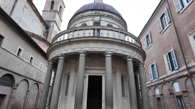 Bramante Tempietto Renaissance Architecture In Rome Italy