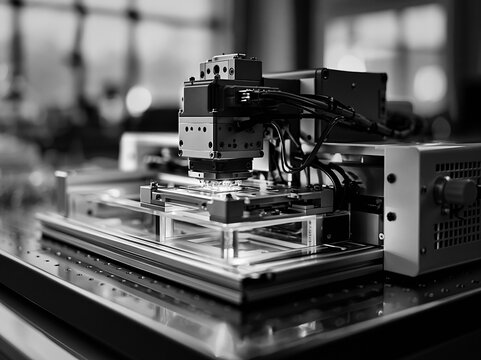 Precision laboratory equipment for gold nanostar raman reporters dna d