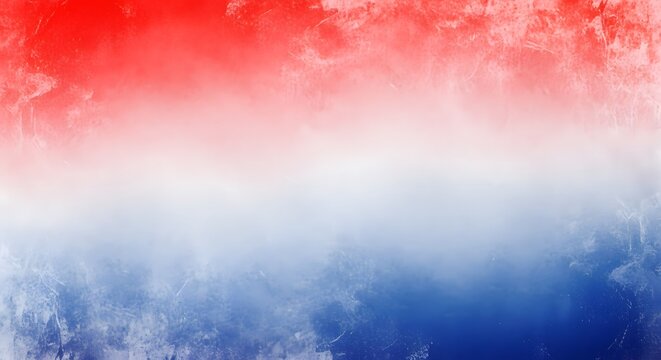 Patriotic independence day background red white and blue pixelated design