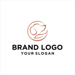 Fototapeta premium dog leag logo vector