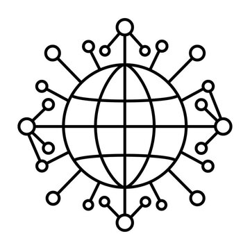 CDN Global Content Delivery Network Animation