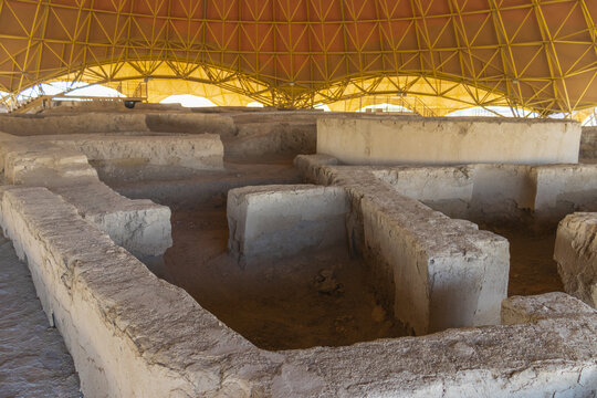 22 October 2025, Kultobe (or Kul Tobe) in Turkestan, Kazakhstan, refers to an ancient, multi-layered archaeological settlement, Complex of Khoja Ahmed Yasawi, Turkestan City, Kazakhstan