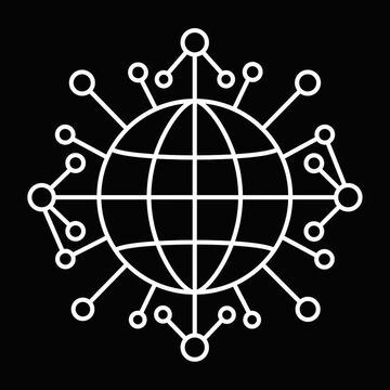 CDN Global Content Delivery Network Animation