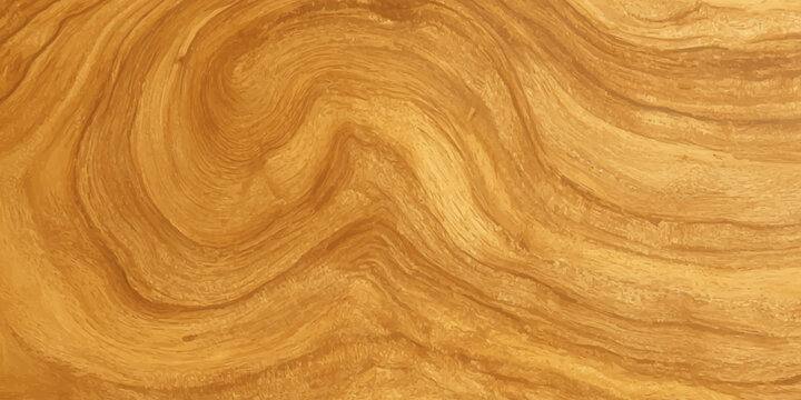 Natural olive wood texture background with beautiful organic swirling grain patterns and warm golden brown tones