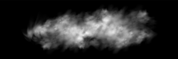 Naklejka premium Dark asphalt road smoke background with racing dust, speed fog, night highway lights and dramatic rally track effect.