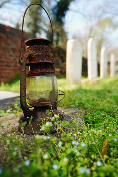 Old Town Cemetery in Hillsborough, North Carolina