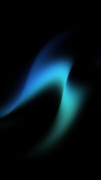 Mesmerizing wave of light in Vertical 4K hypnotic blue-violet gradient