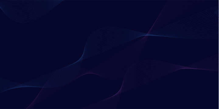 Abstract background with flowing lines. Dynamic waves. Vector illustration.