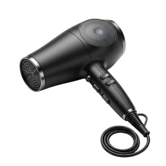 Professional black electric hair dryer for beauty styling