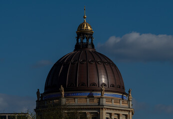 Fototapeta premium Historic dome with ornate architectural details