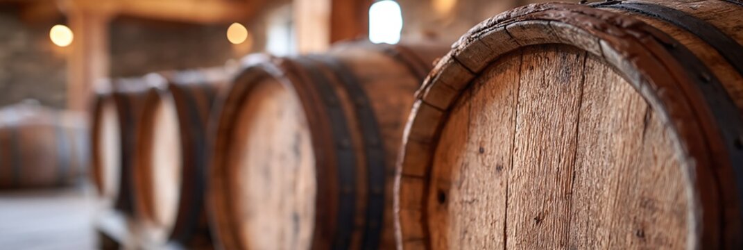 Winery - winemaking business location with winemaking supplies in a modern architectural building