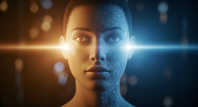Human and artificial intelligence fusion a portrait of the future of technology