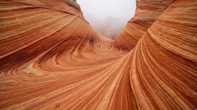 Coyote Buttes Wave Arizona swirling sandstone pattern