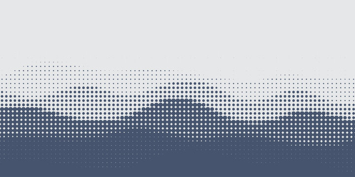 Dot pattern seamless background. Polka dot pattern template  Monochrome dotted texture