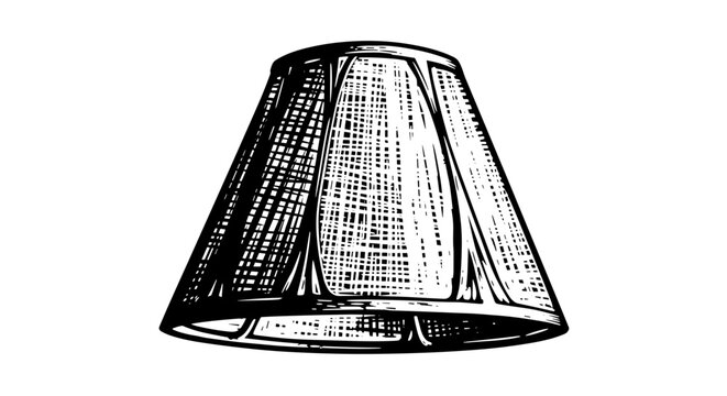 Vector Pinocut Elegant vintage lampshade design.