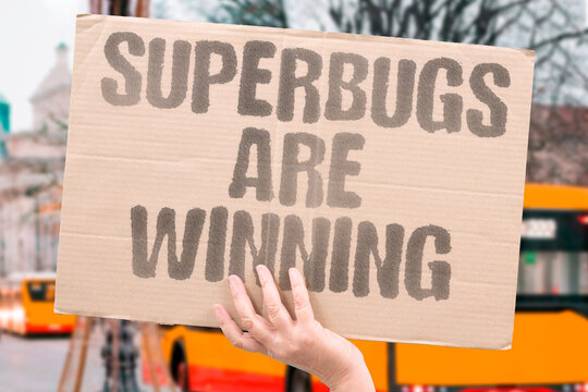 "Superbugs Are Winning" Antibiotic-resistant organisms increasingly outpace medical countermeasures. SUPERBUG. RESIST. ORGANISM. MEDICAL. COUNTER.