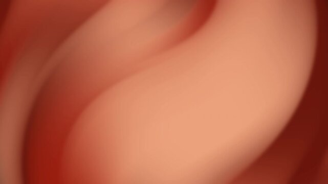 Dynamic Abstract Flowing Red and Orange Gradient Motion Background Video Loop for Modern Design Projects
