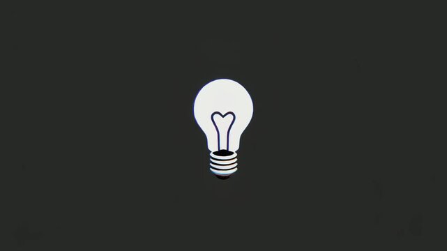 崩壊と再生を繰り返す電球アイコンが象徴する発想の進化