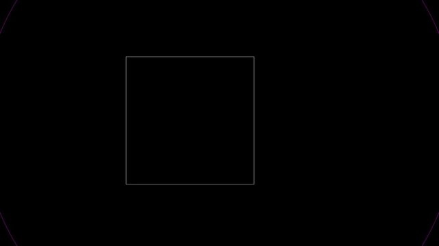 Minimalist purple circular pulse animation