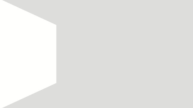Minimalist white arrow motion animation