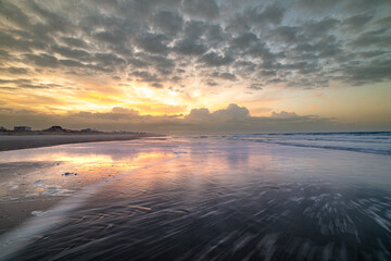 Fototapeta premium sunset over the sea