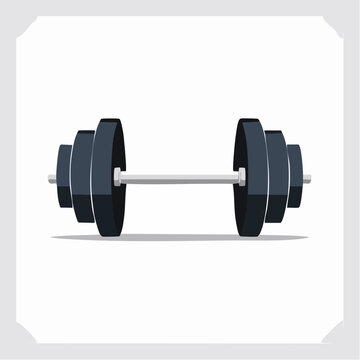 Barbell with Weight Plates