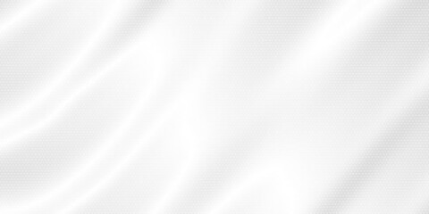Obraz premium White cloth background abstract with soft waves.luxury white cloth.