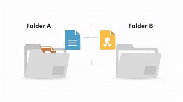 File Transfer Between Folders: Data Migration, Cloud Storage, Organization