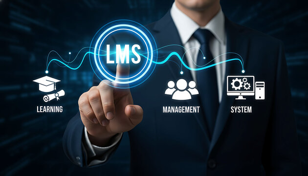 LMS learning management system digital education platform online training technology
